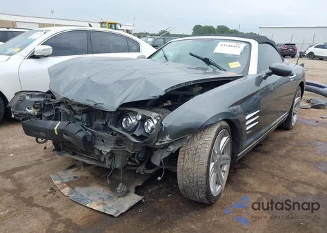 2005 Chrysler Crossfire Limited из США, поврежденный, VIN 1C3AN65L05X057619